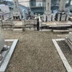奈良市にてお墓じまい工事